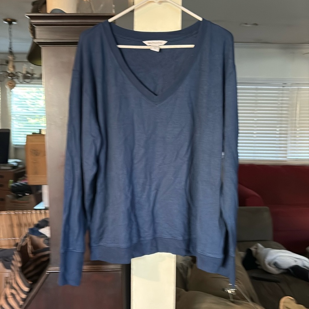 NWT MIDNIGHT blue ATHLETA shirt size 1x